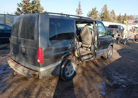 2002 Chevrolet Astro Ls z USA, uszkodzony, nr VIN 1GNEL19X72B145442